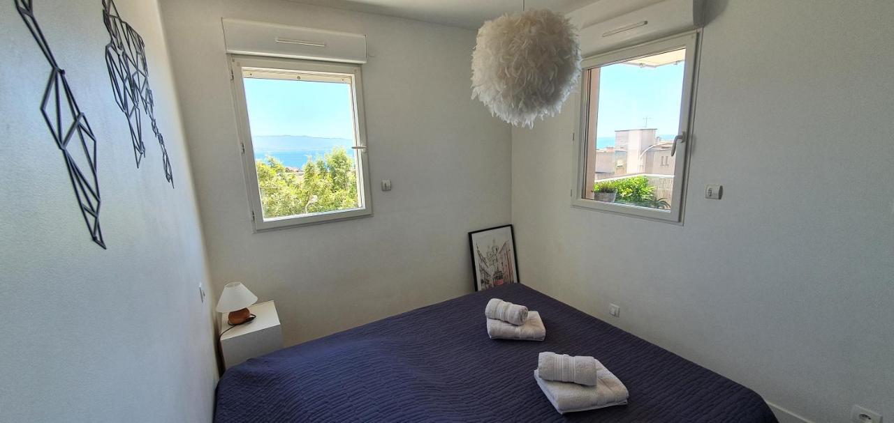Appartement Ajaccio vue mer panoramique Extérieur photo