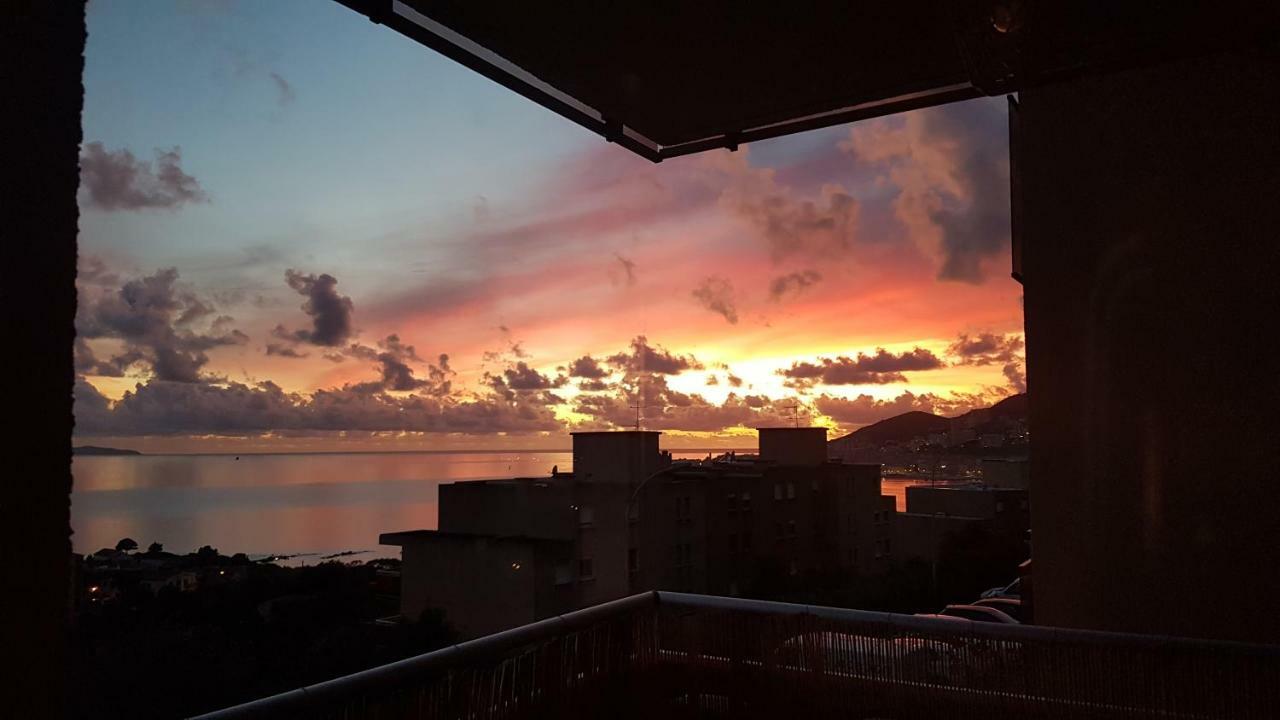 Appartement Ajaccio vue mer panoramique Extérieur photo